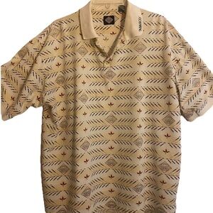 Vintage Tabasco Mens Hot Sauce Polo Short Sleeve 100% Cotton Chili Peppers